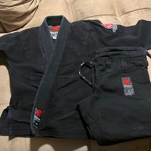 Child M1 Black BJJ Gi- Flow